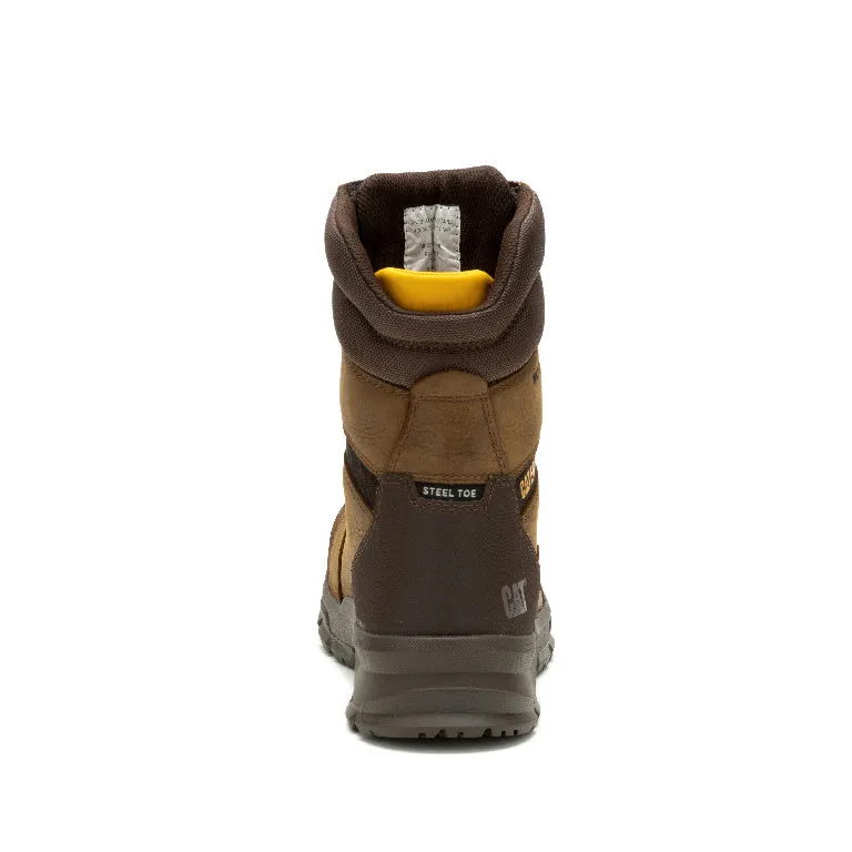 Accomplice X 8 Inch Steel-Toe Waterproof Work Boot Brown