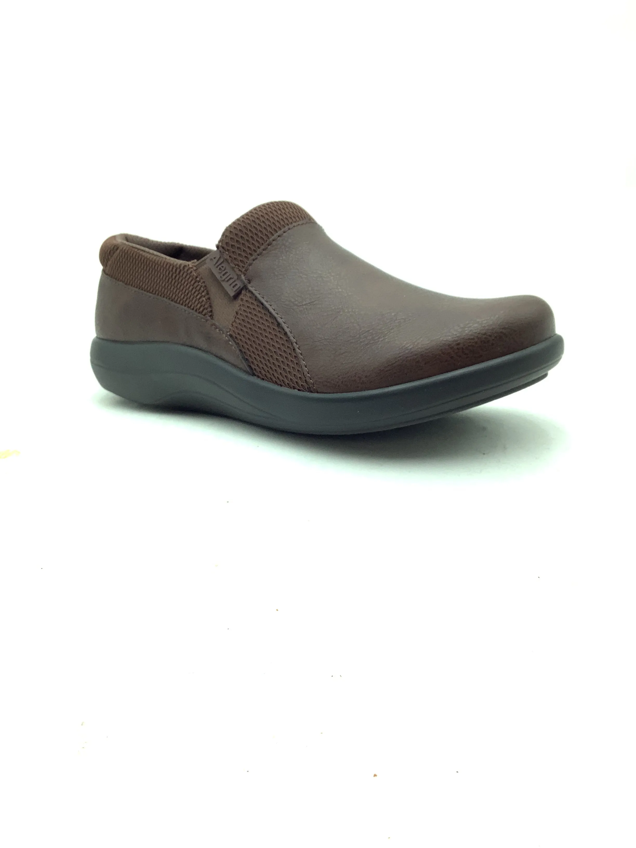 Alegria Women's Shoe Brown Slip On Size: 6