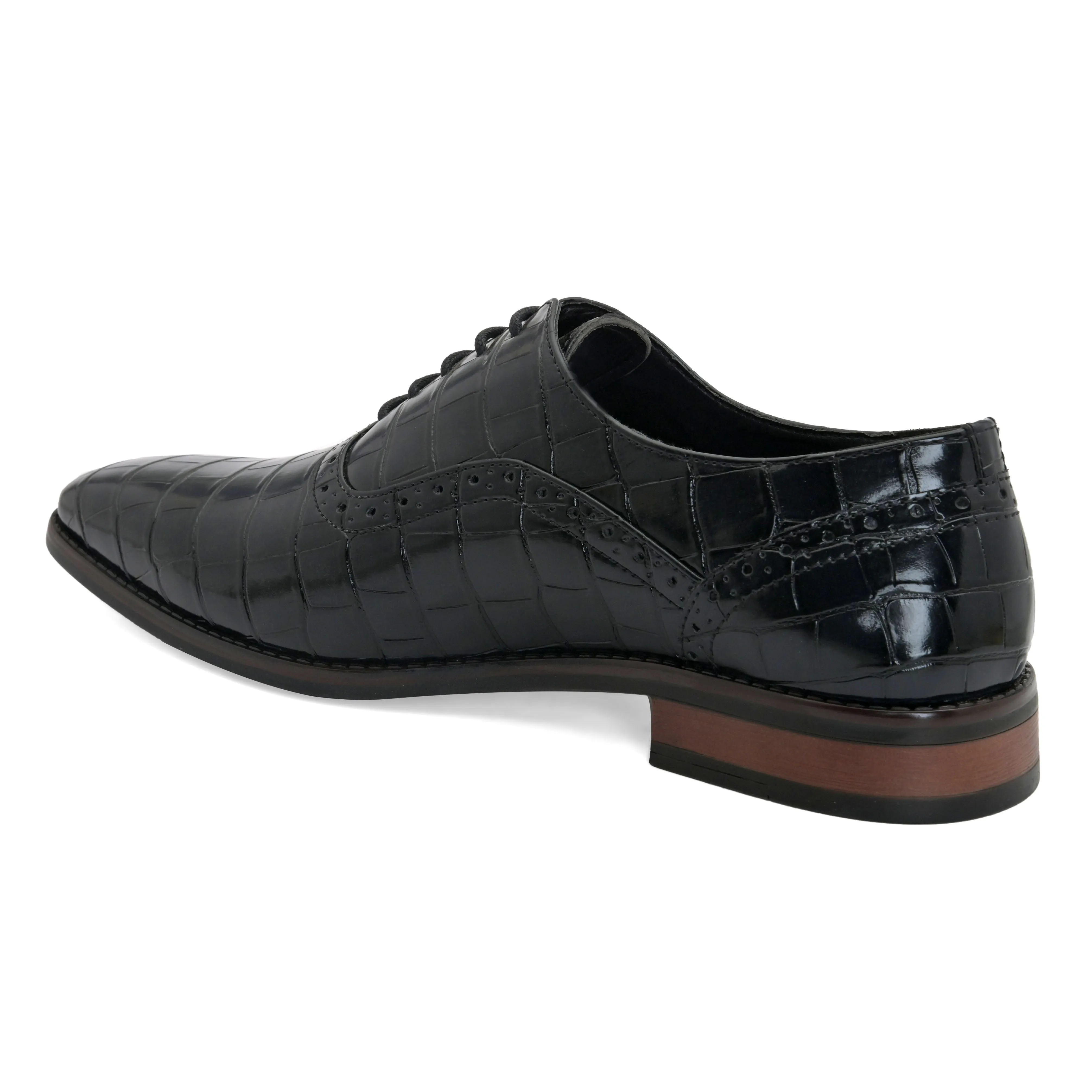 Banco Black Derby Shoes