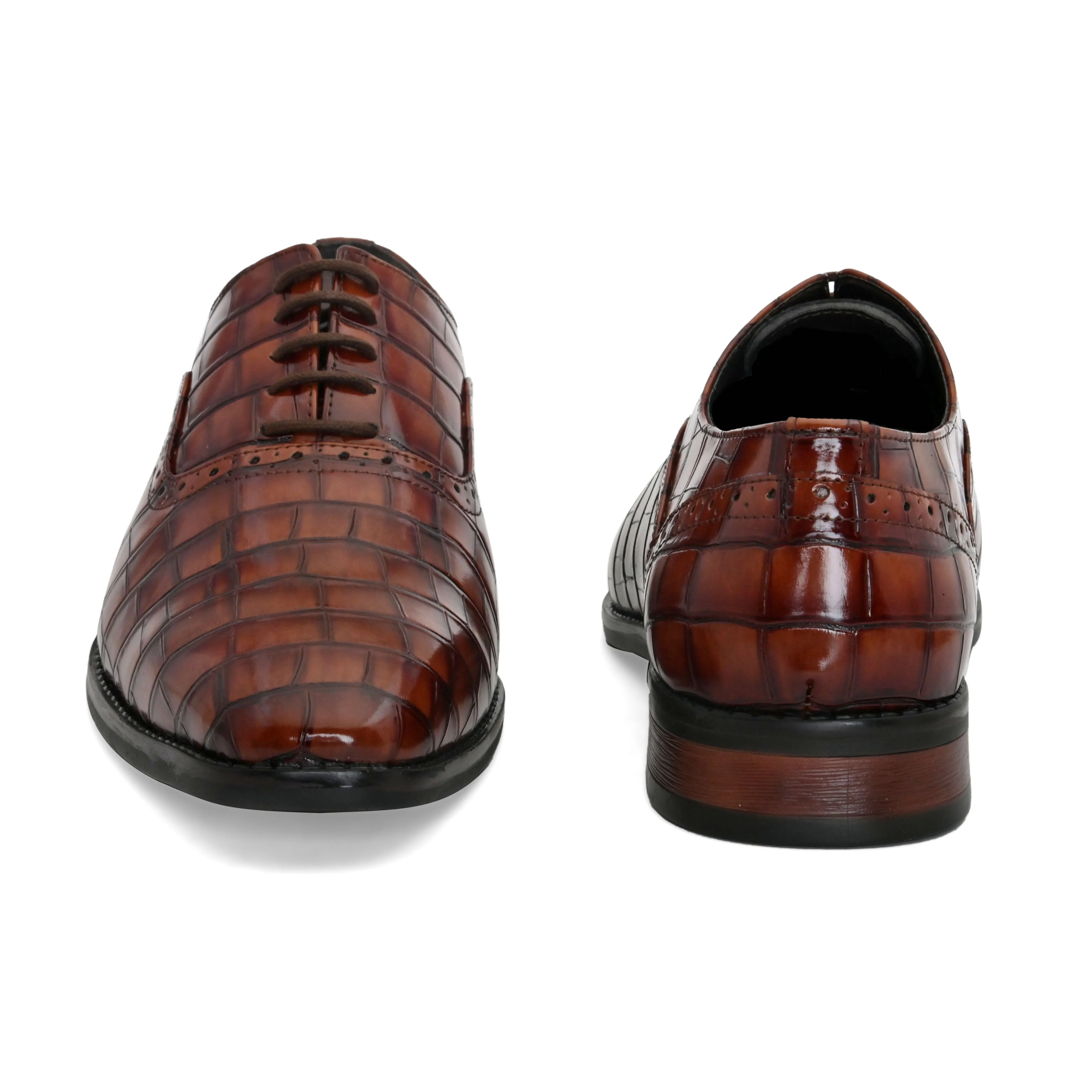 Banco Brown Derby Shoes