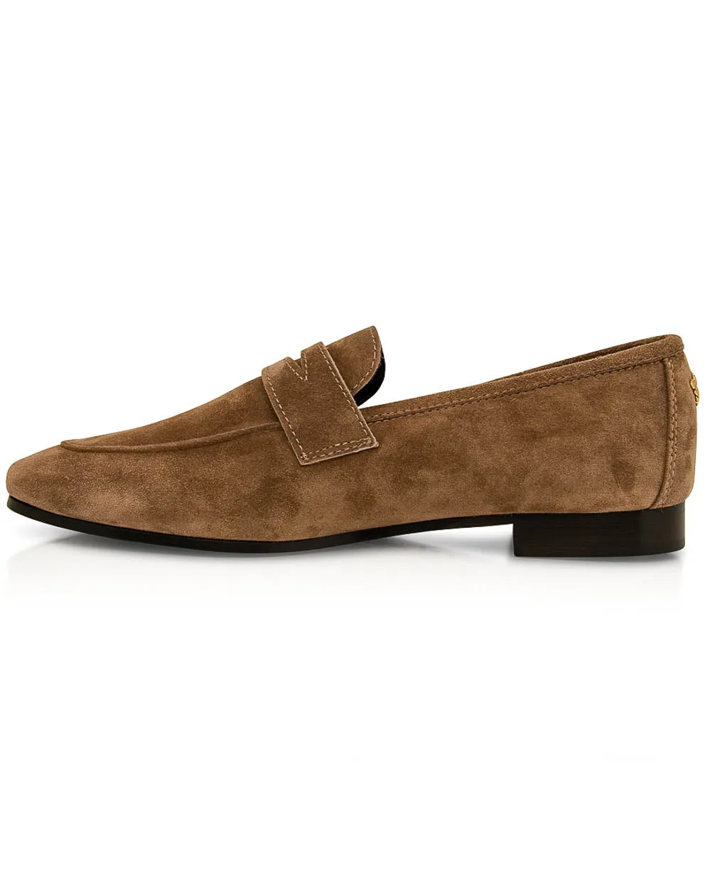 Beige Suede Park Avenue Loafer