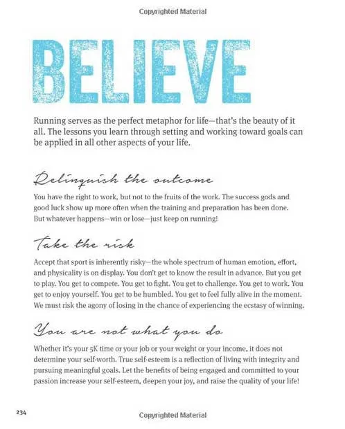 Believe Training Journal (Red)