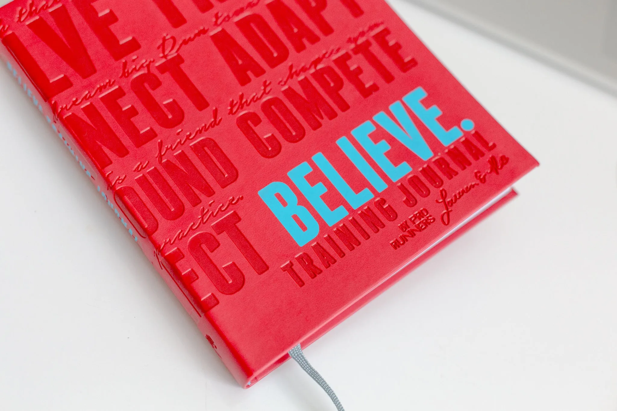 Believe Training Journal (Red)