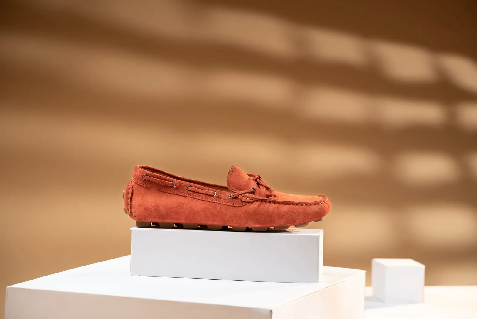 BOSPHORUS LEATHER MOCCASIN - MONUMENT