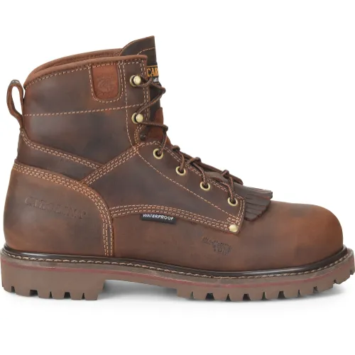 Carolina Men's 28 Series 6” Composite Toe WP Grizzly Work Boot - Brown - CA7528