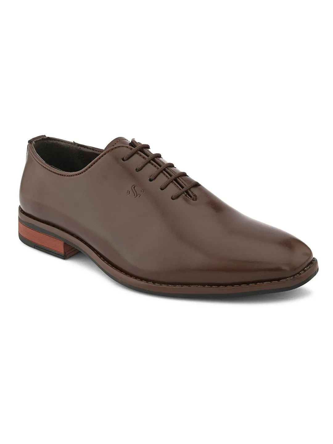 Clan Brown Derby Shoes