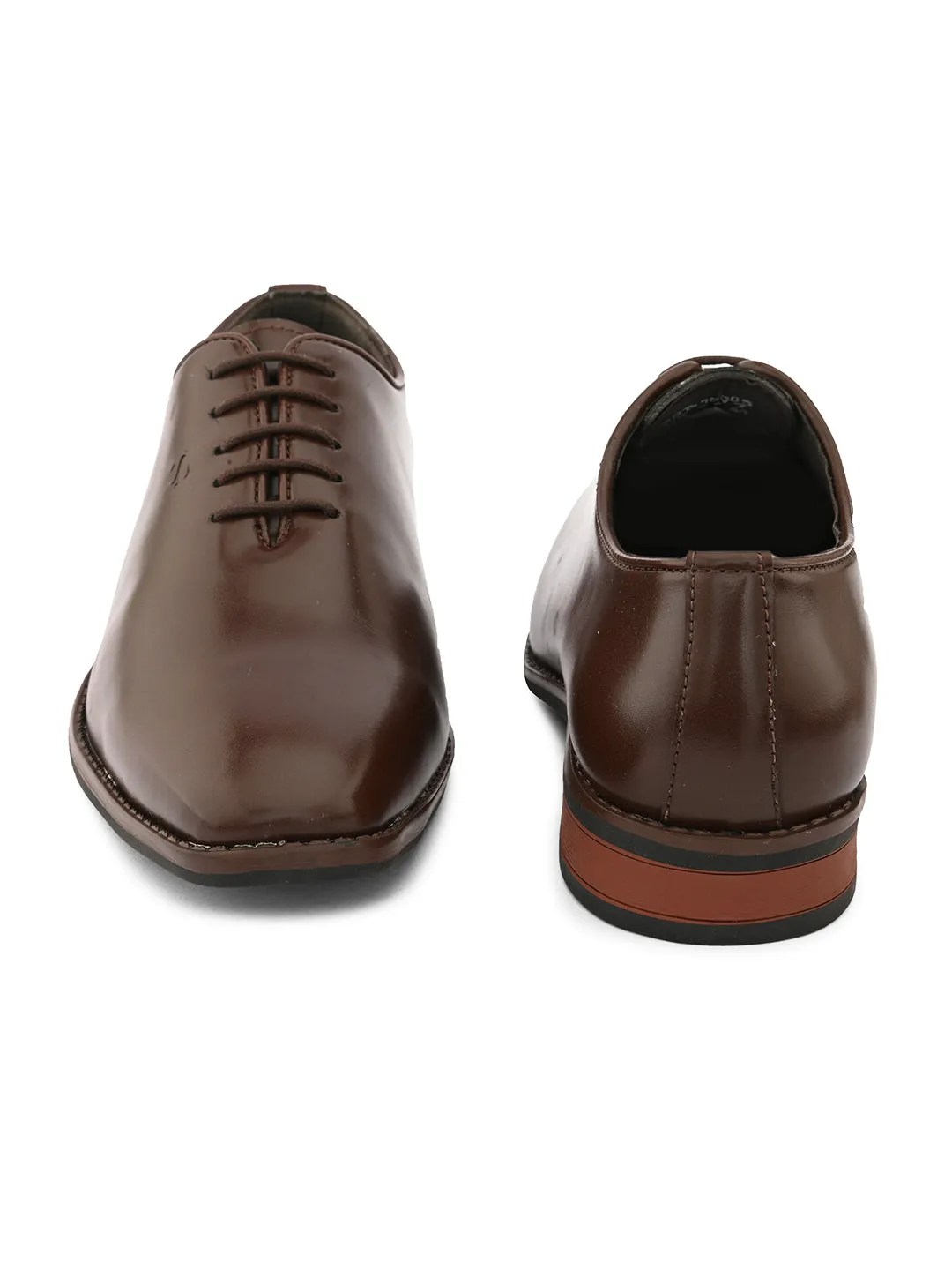 Clan Brown Derby Shoes