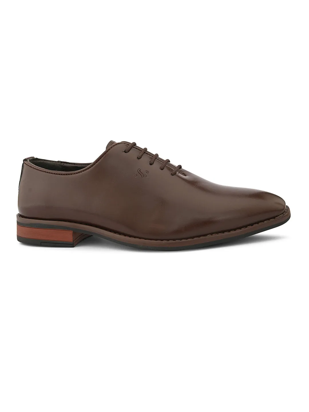 Clan Brown Derby Shoes