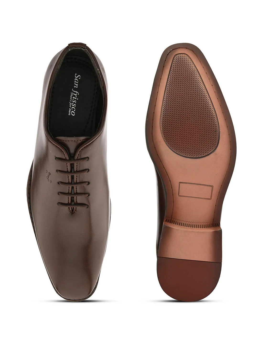 Clan Brown Derby Shoes