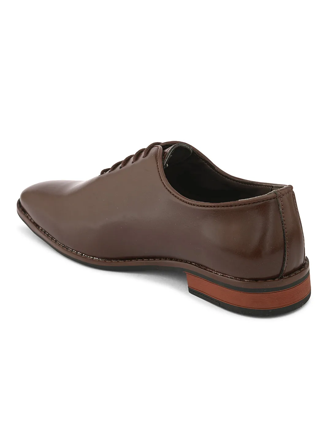 Clan Brown Derby Shoes