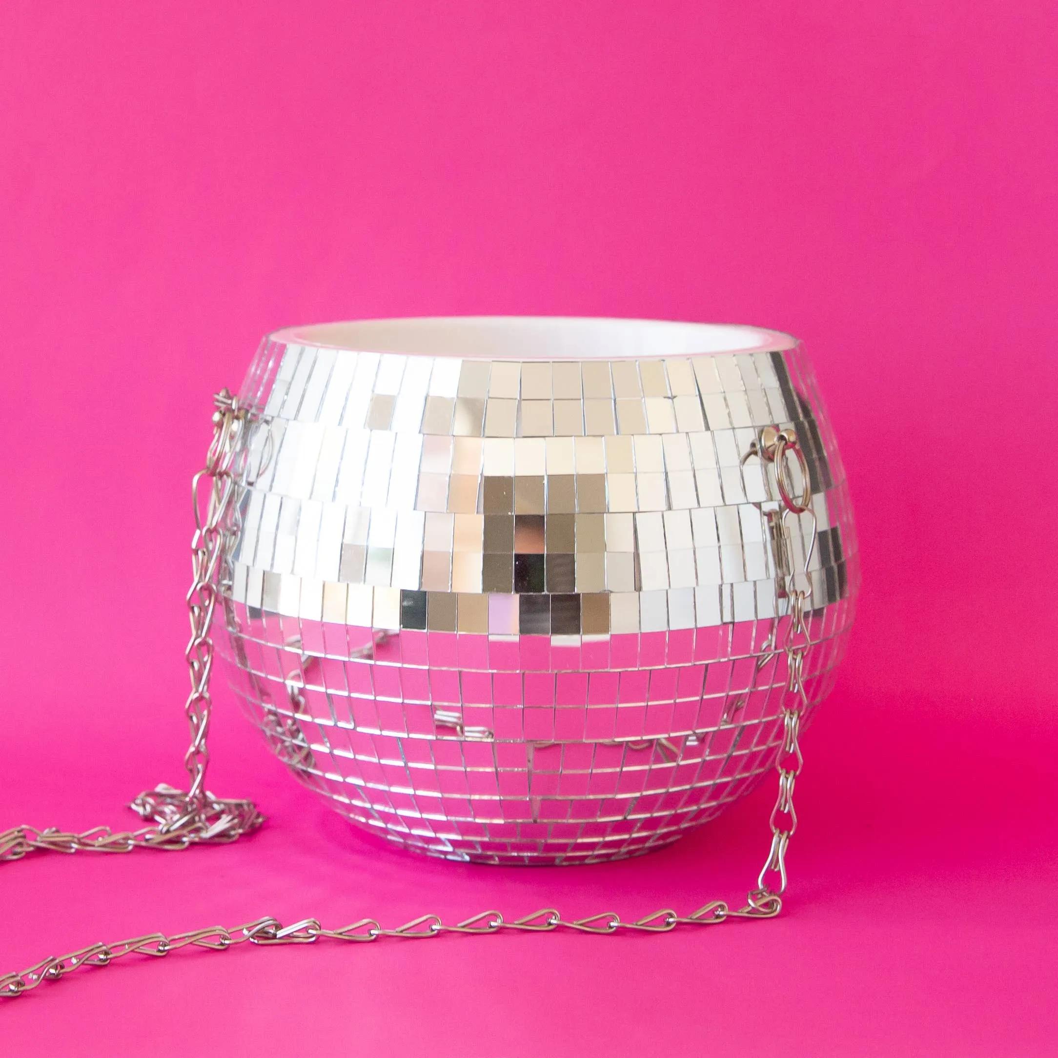 Dancing Queen 8" Disco Ball Hanging Planter