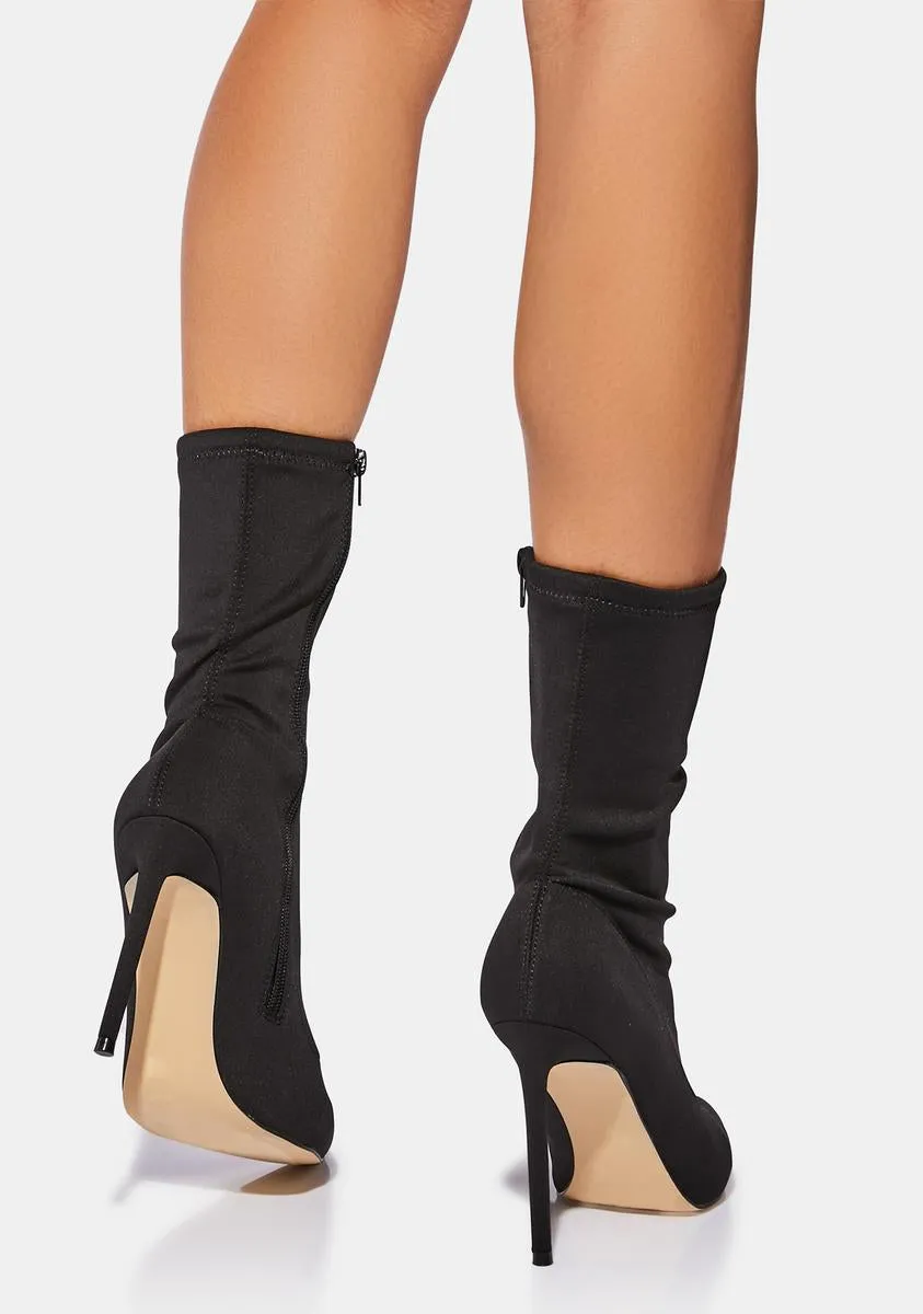 Dark Back At It Ankle Boots