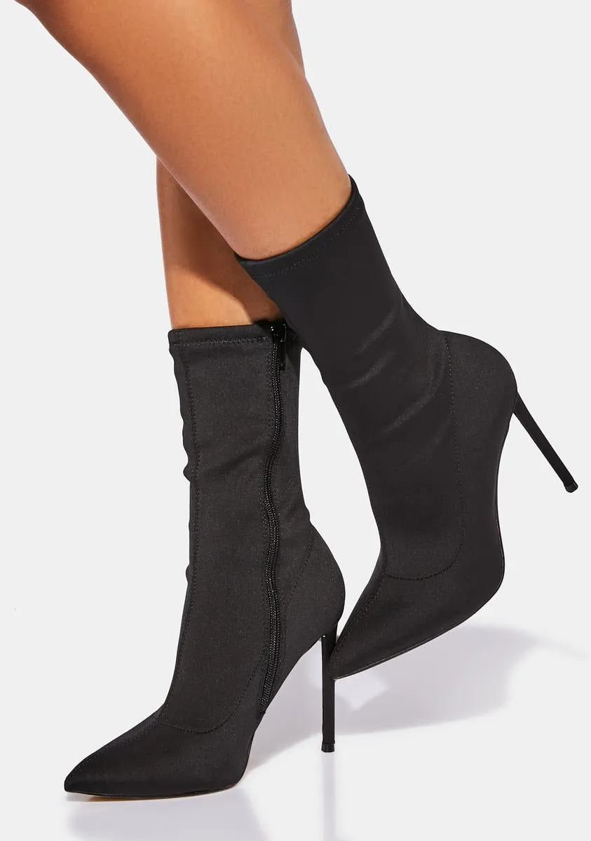 Dark Back At It Ankle Boots