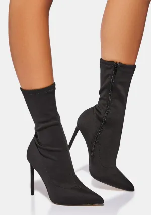 Dark Back At It Ankle Boots