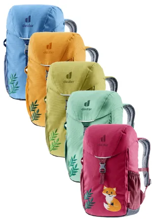 DEUTER Kinder-Rucksack <br> Waldfuchs 10L<br> bequem & leicht<br> mit Brustgurt, herausnehmbarem Sitzkissen und Regenhülle<br> ab ca. 3.5 Jahren 24-30cm Rückenlänge