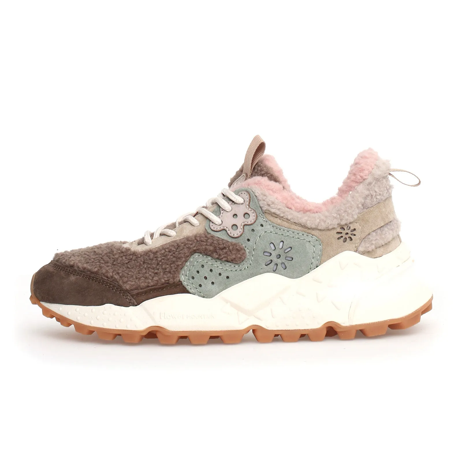 Flower Mountain Kotetsu Sneaker (Women) - Beige/Pink