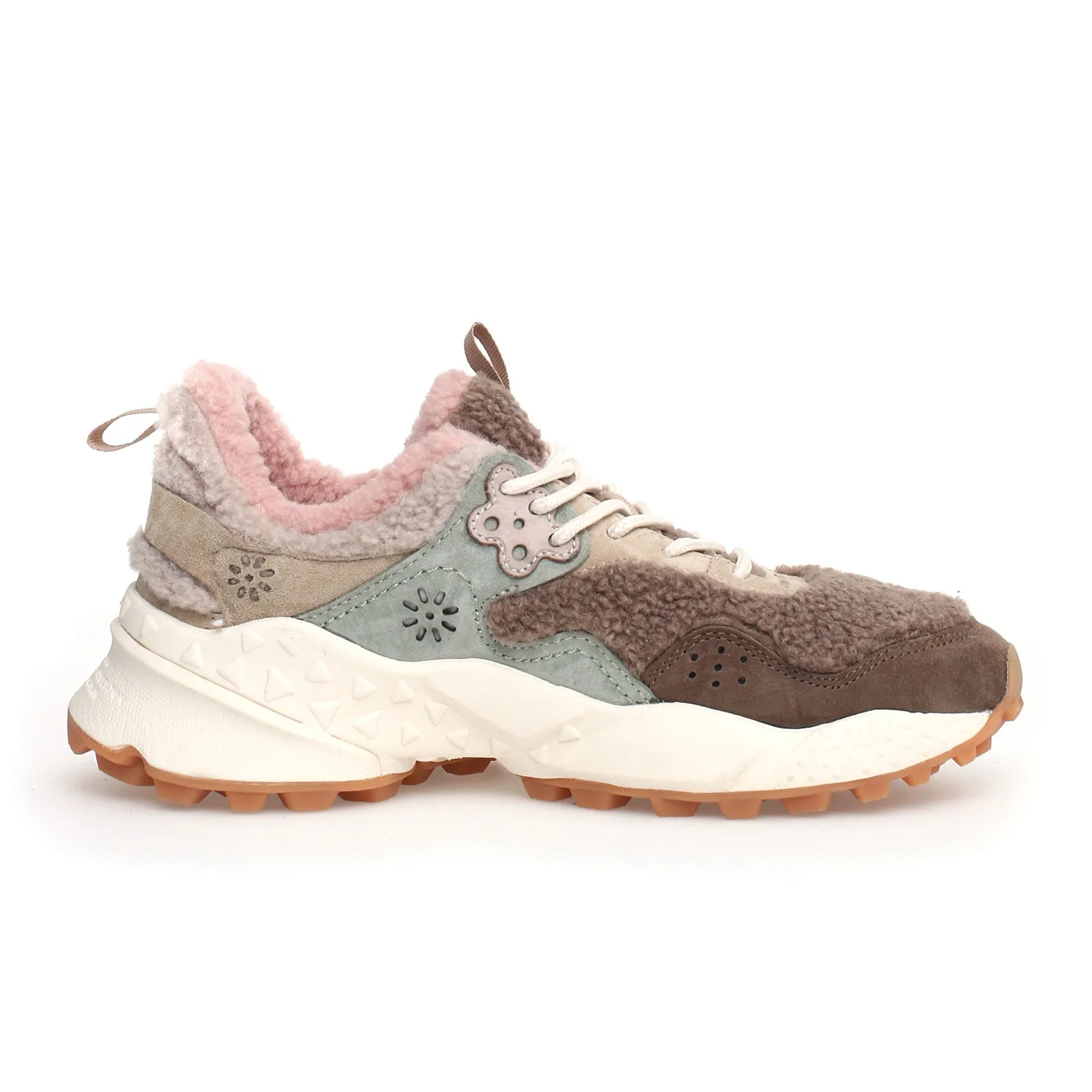 Flower Mountain Kotetsu Sneaker (Women) - Beige/Pink