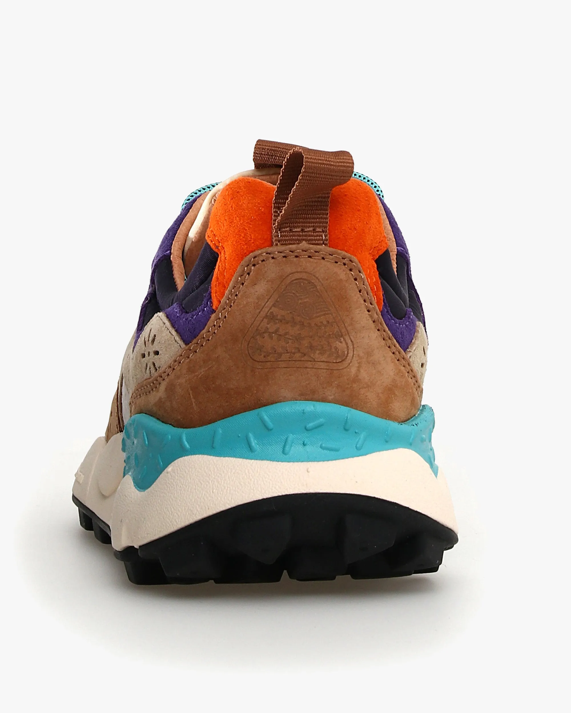 Flower Mountain Yamano 3 Suede & Nylon - Light Brown / Beige / Violet