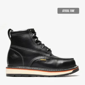 FRONTIER DUAL 6" MOC TOE (STEEL TOE)