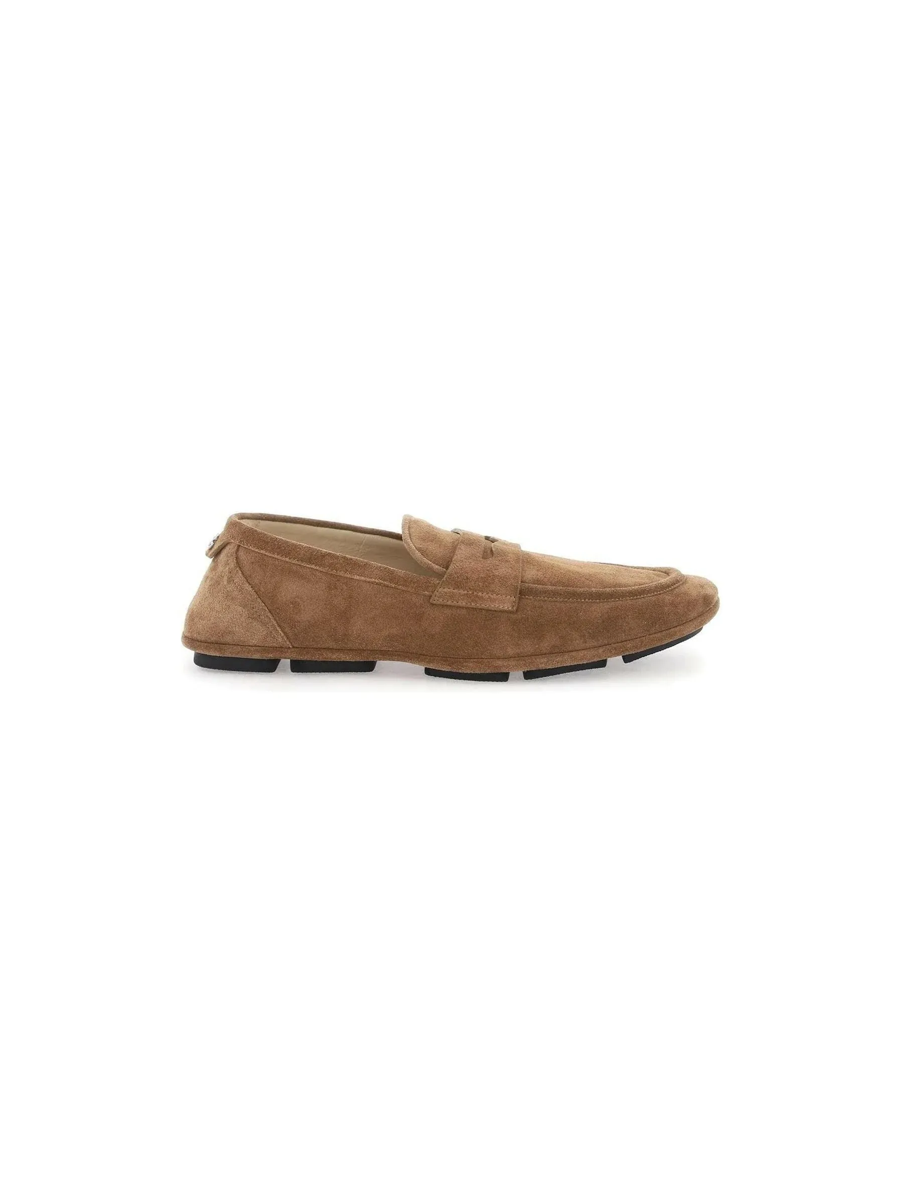 Hazelnut Calf Suede Loafers