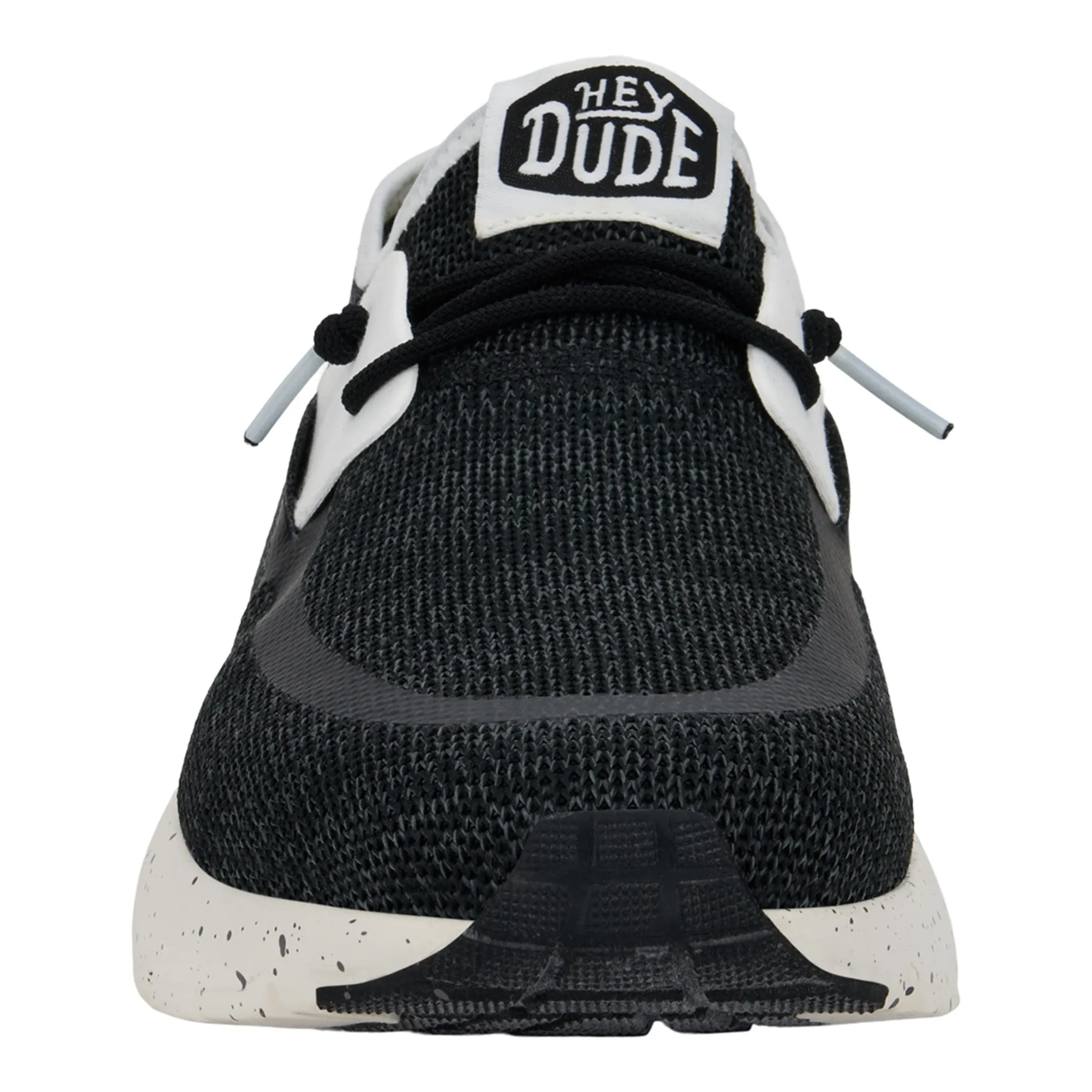 Hey Dude Sirocco Sport Stripe Black/White Sneaker