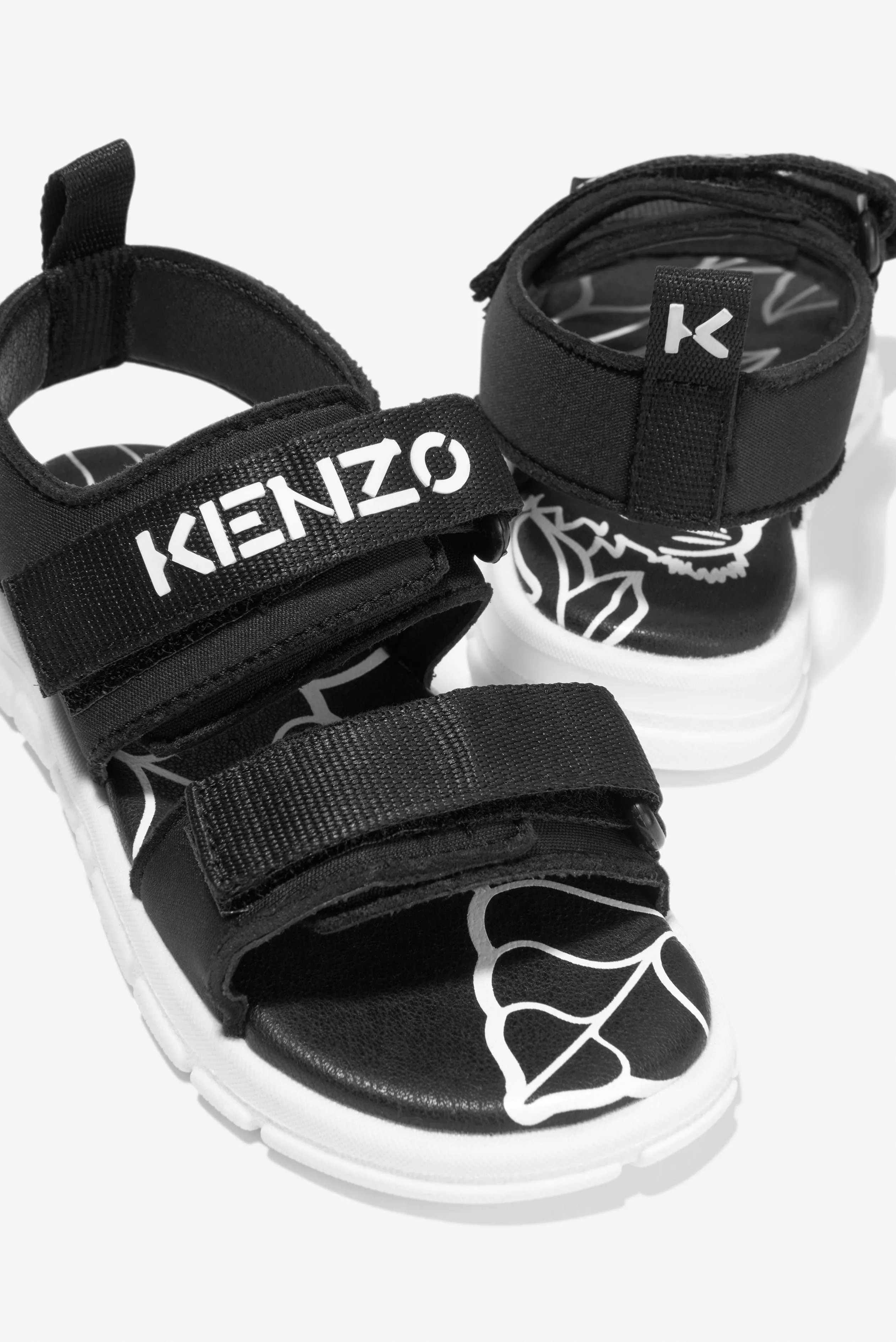 KENZO Unisex Sporty Logo Sandals