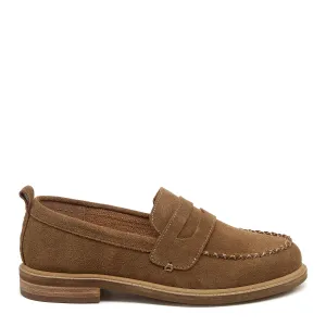 Lens Armadillo Suede Loafers