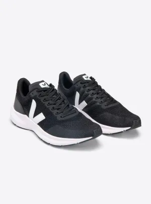 Marlin V-Knit Black White Trainers