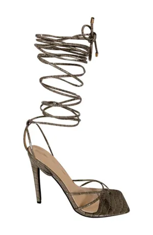 MARQUEZ-GREYCROC STILETTO SANDAL