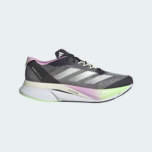 Men’s Adizero Boston 12 (Aurora Black/Zero Metalic/Green Spark)