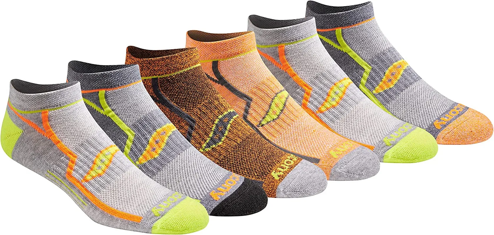 Men's Bolt Rundry Performance No-Show Multi-Pack Socks