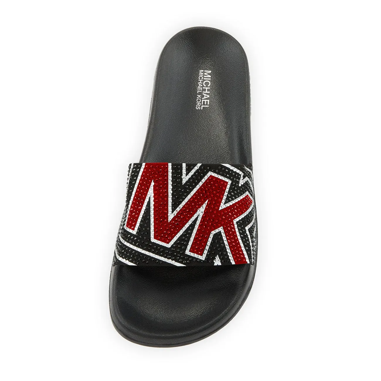 Michael Kors Gilmore Graphic Logo Slide Sandal