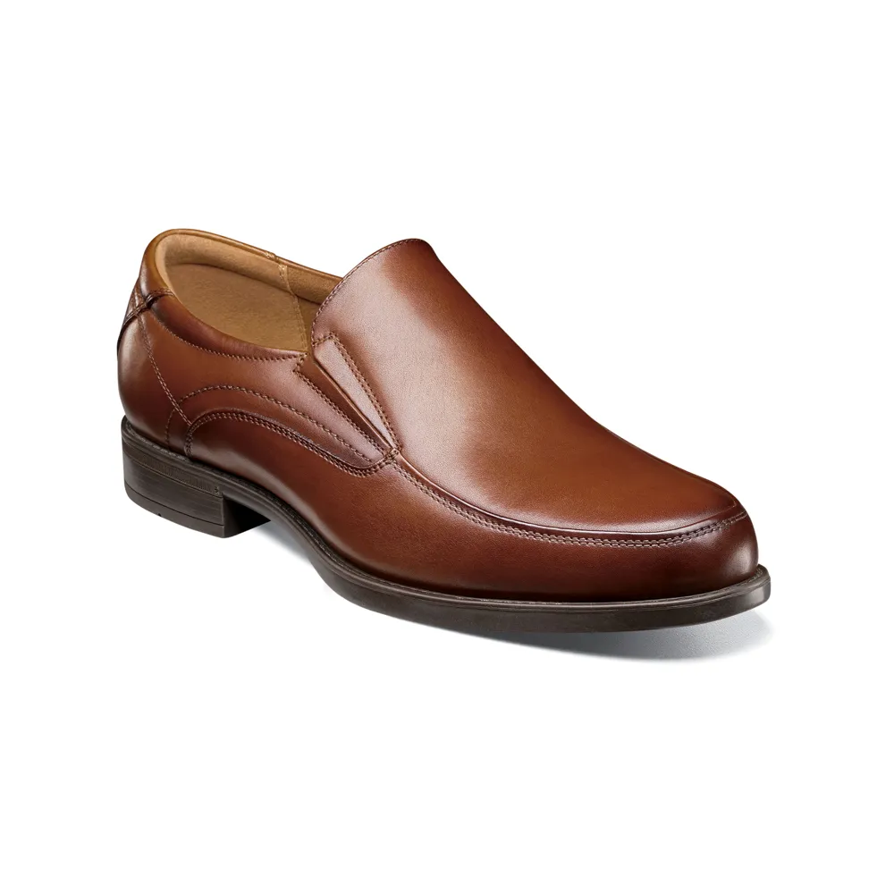 Midtown Moc Toe Slip On Dress Shoe (12137)