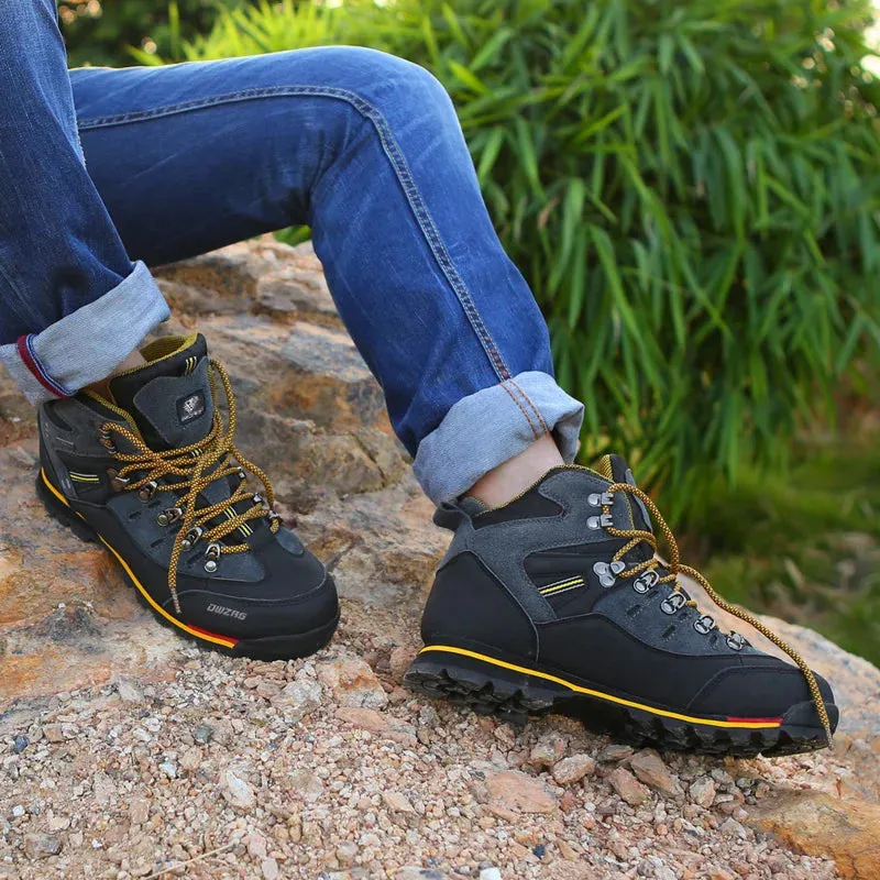 Mountain climbing top quality hiking shoes