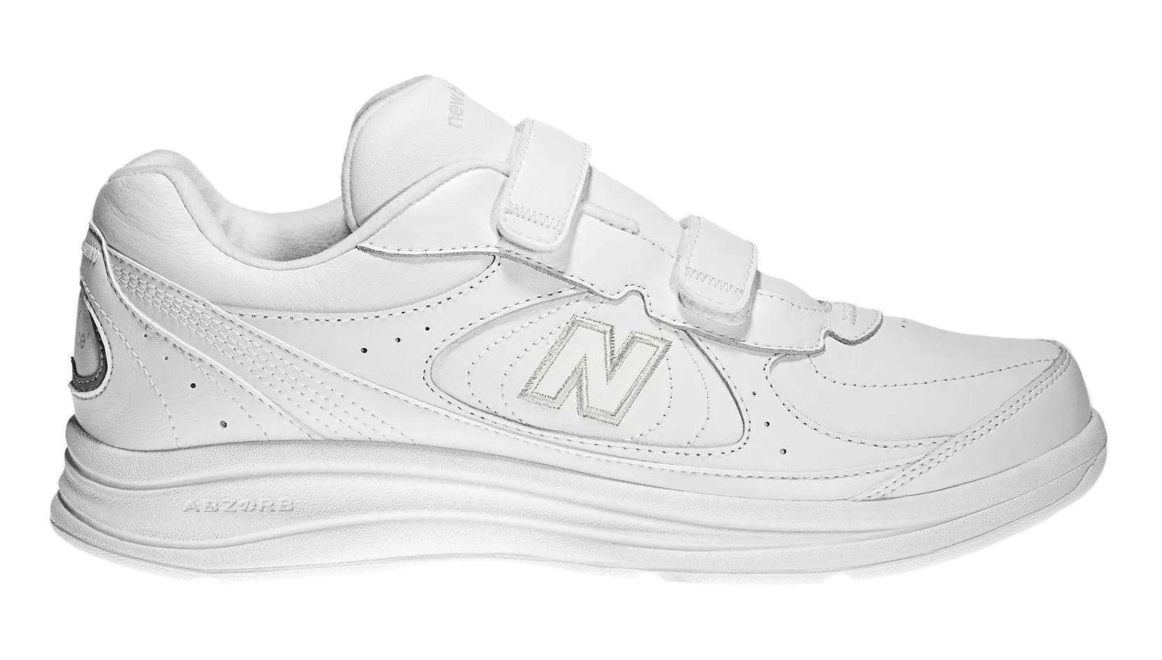 New Balance Womens Velcro Walking Runner WW577VW White