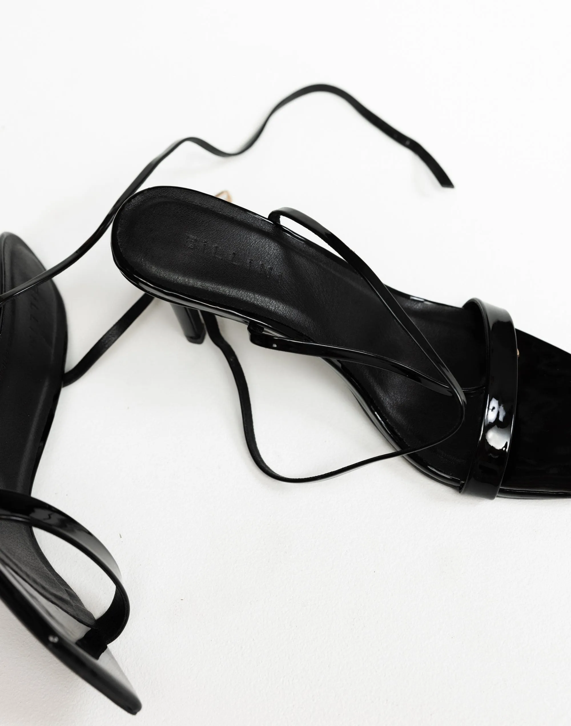 Octans Heels (Black Patent) - By Billini