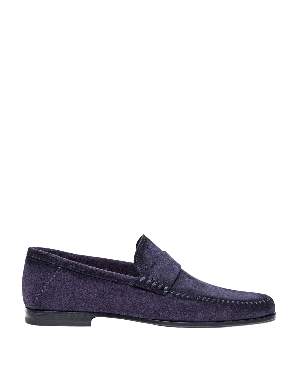 Paine Casual Suede Loafer in Blue