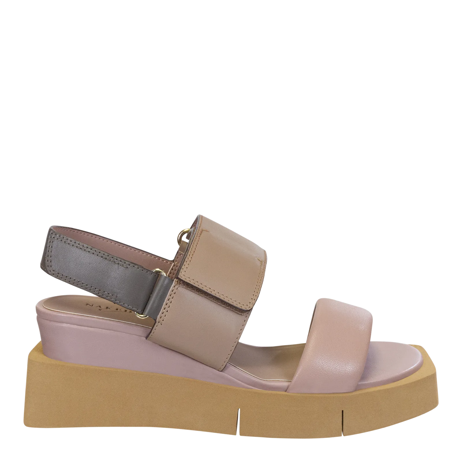 PARADOX in ECRU Wedge Sandals