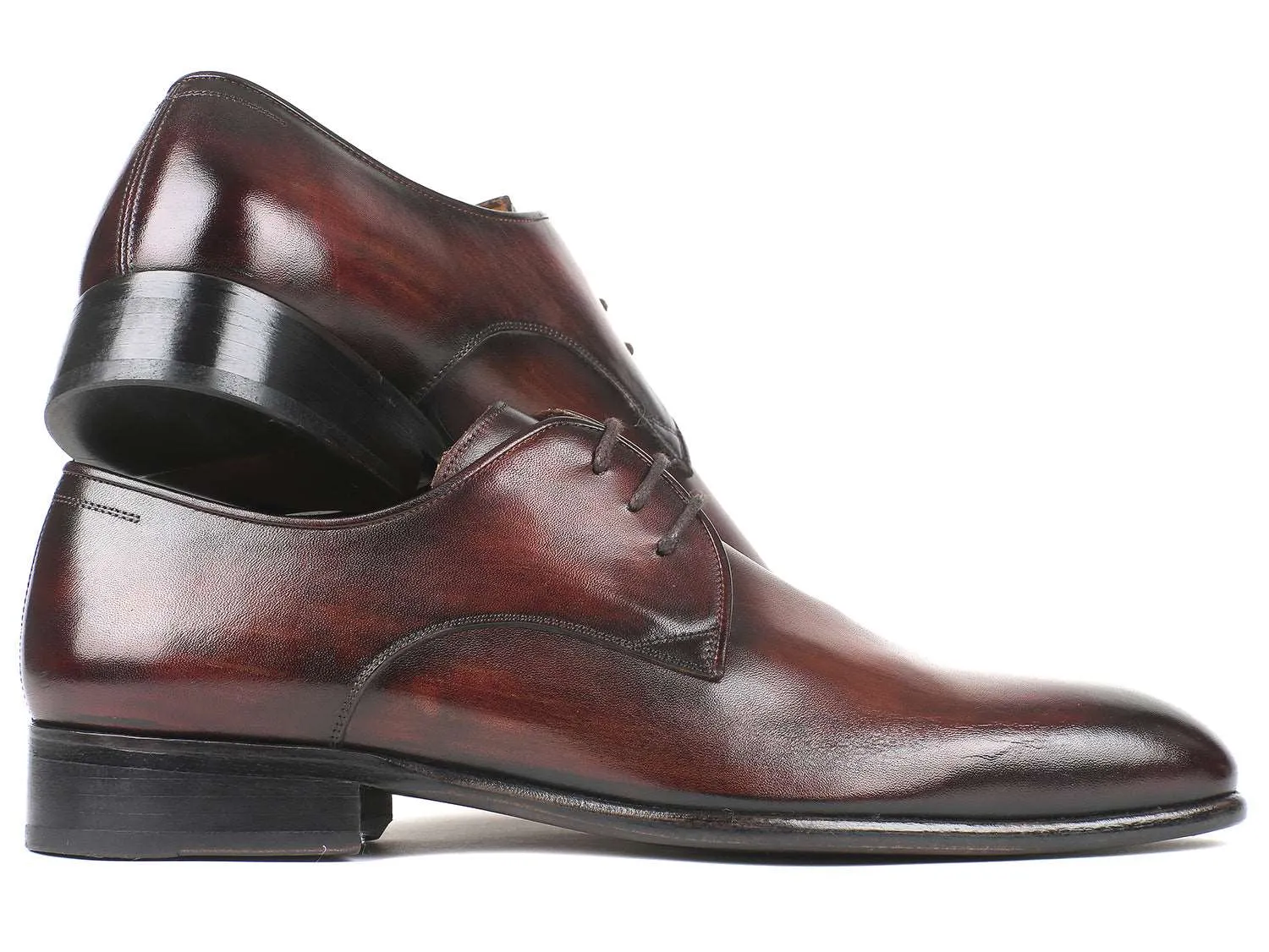 Paul Parkman Antique Brown Derby Shoes