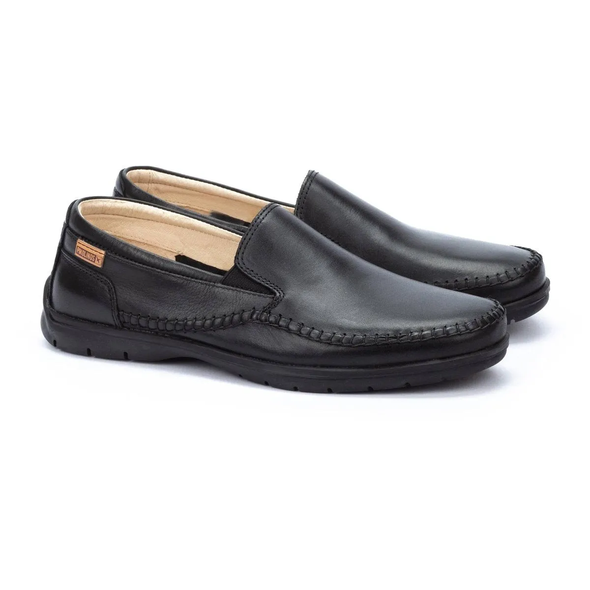 Pikolinos Marbella M9a-3111 Men's Loafers Slip-on Shoes In Black