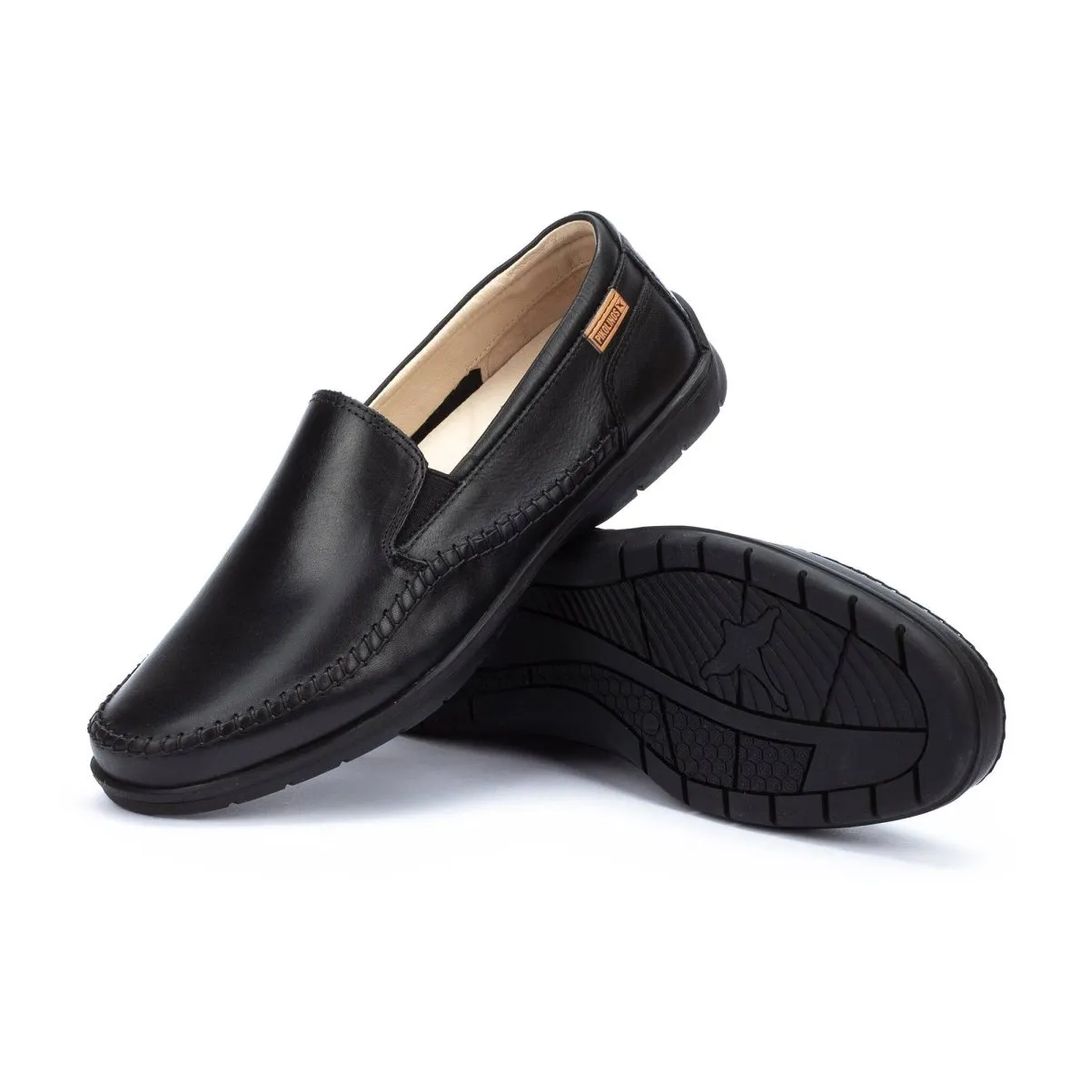 Pikolinos Marbella M9a-3111 Men's Loafers Slip-on Shoes In Black