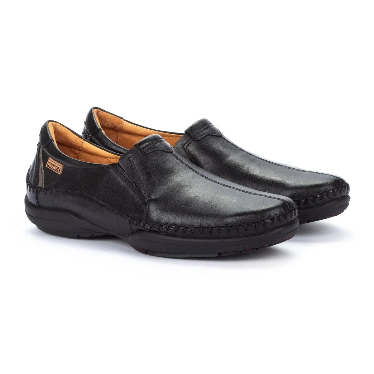 Pikolinos San Telmo M1d-6032 Men's Loafers Slip-on Shoes In Black