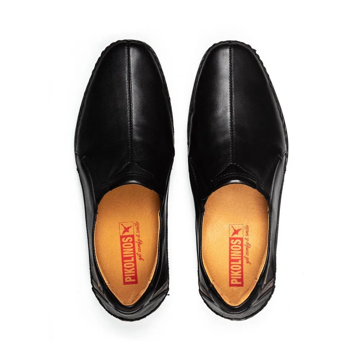 Pikolinos San Telmo M1d-6032 Men's Loafers Slip-on Shoes In Black