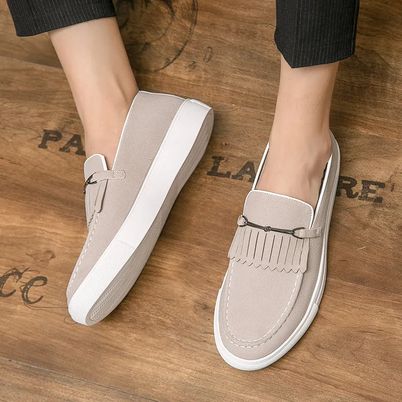 REGAL FRINGE GENUINE LEATHER LOAFER