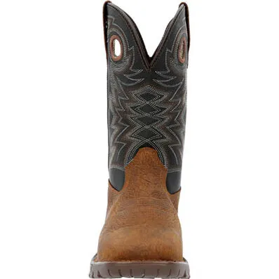 ROCKY LEGACY STEEL TOE WATERPROOF WESTERN BOOT RKW0356