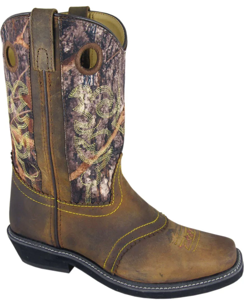 Smoky Mountain Pawnee Camo Cowgirl Square Toe Boots Style 6360