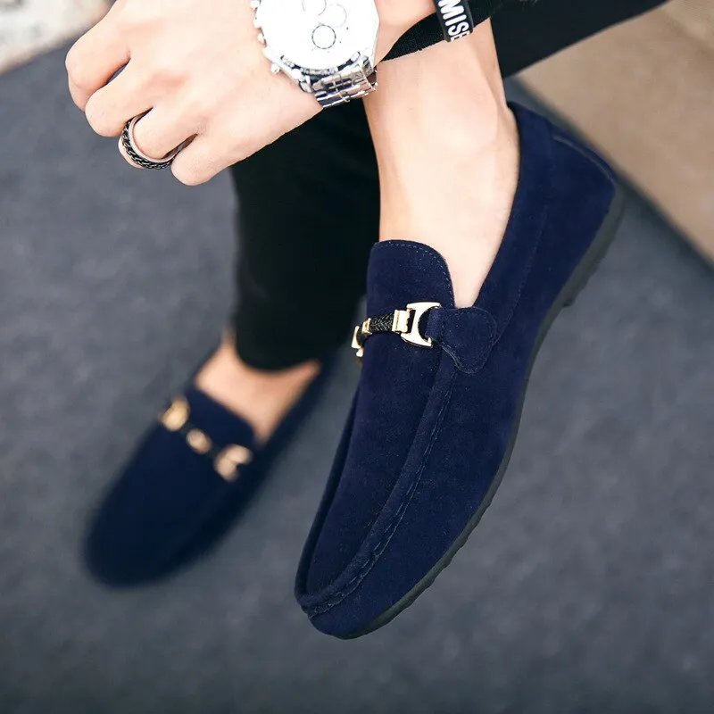 Suede Loafers for Men