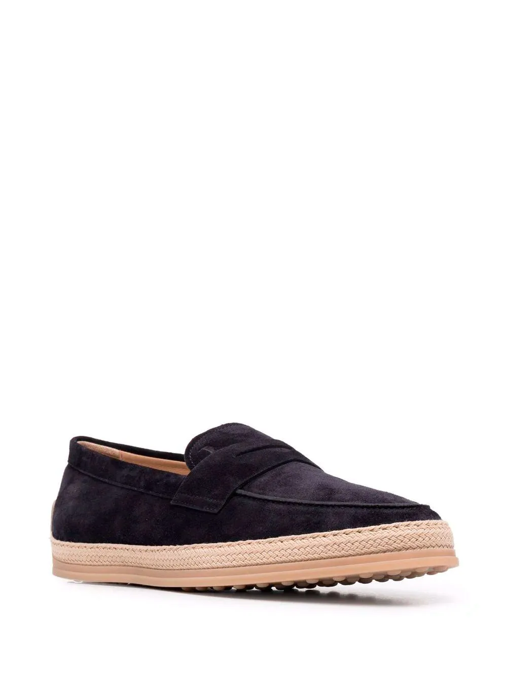 Suede loafers