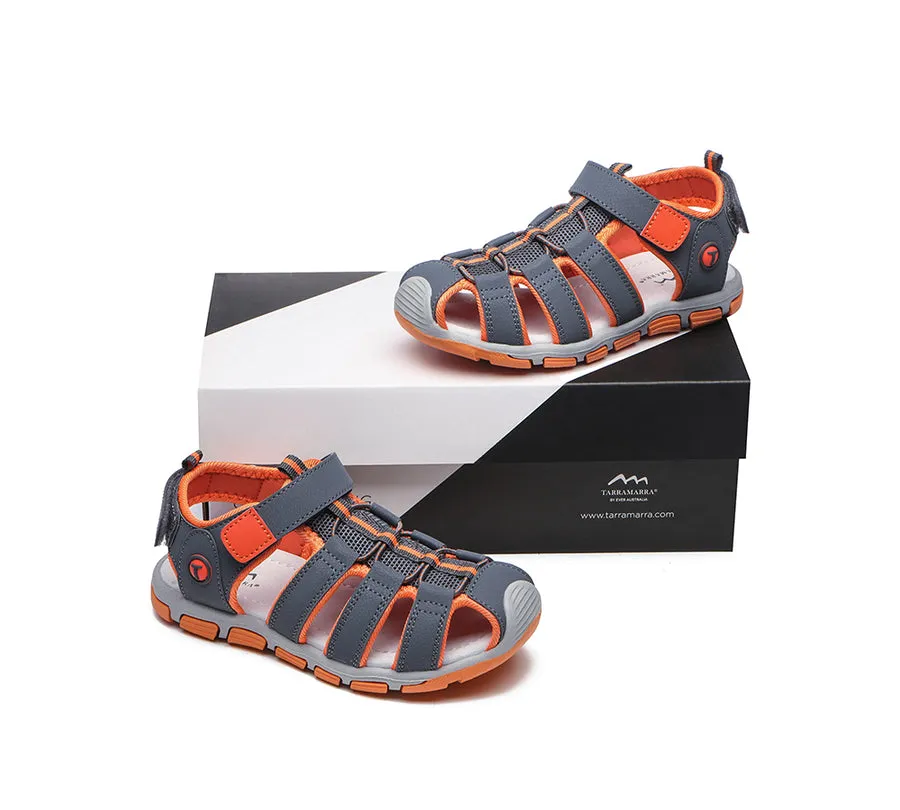 TARRAMARRA Kids Hook and Loop Roma Sporty Kids Sandals