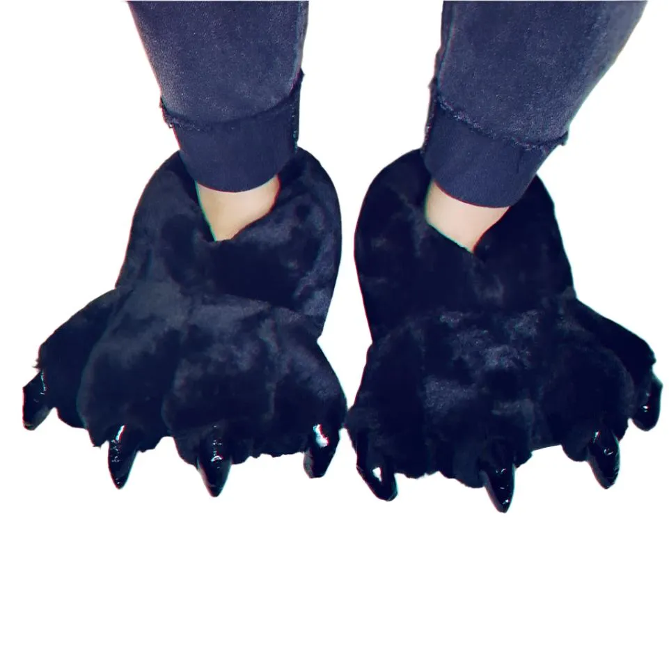 TEEK - Big Feet Fur Top House Shoes